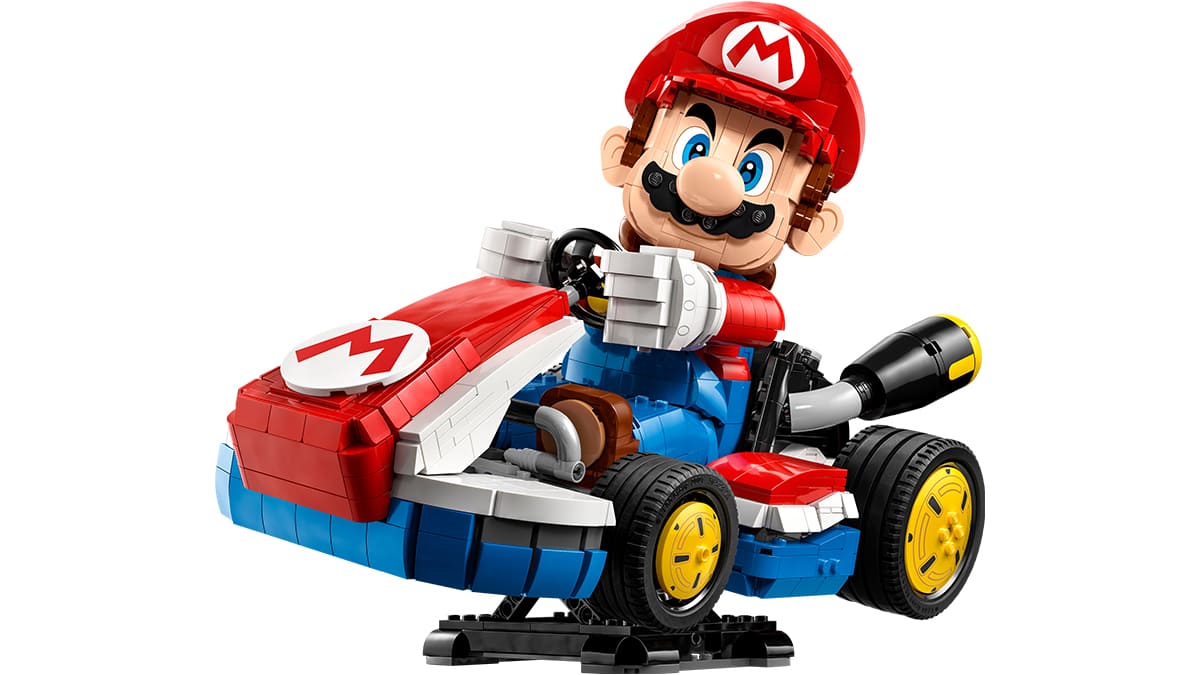 LEGO® Super Mario™ Mario Kart™ - Mario & Standard Kart 4
